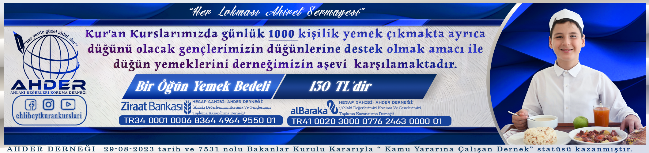 AHDER DERNEĞİ AŞEVİ 