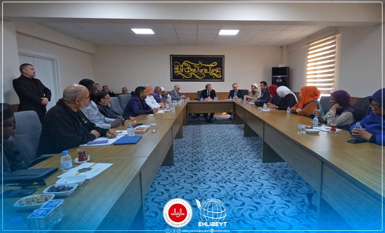 ABD Müslüman Organizasyonları Konseri Başkanlığından kıymetli misafirler.